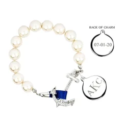 Outlet Kiel James Patrick Anchor Atlantic Monogram Wedding Bracelet