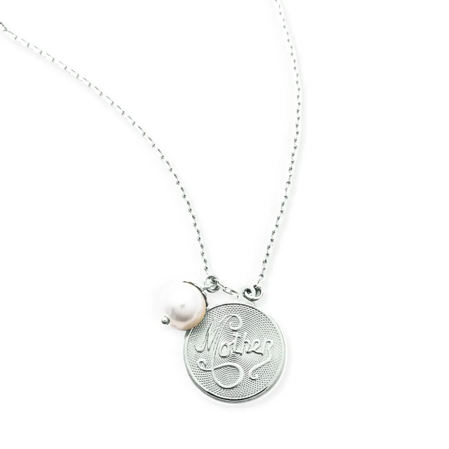 Clearance Kiel James Patrick Mother Pearl Drop Necklace