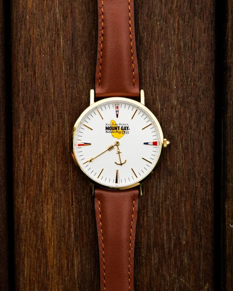 Outlet Kiel James Patrick Mount Gay Rum Red Cap Adventurer Timepiece