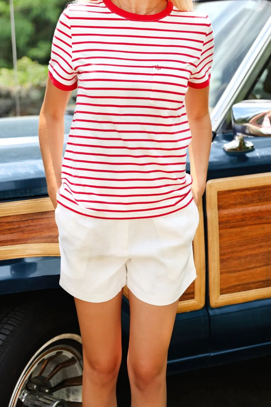 Clearance Kiel James Patrick Ocean Crest Linen Shorts