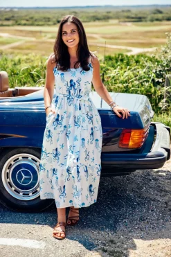 Kiel James Patrick Octopus Garden Maxi Dress