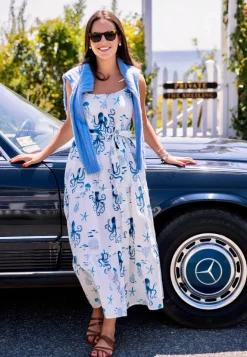 Kiel James Patrick Octopus Garden Maxi Dress