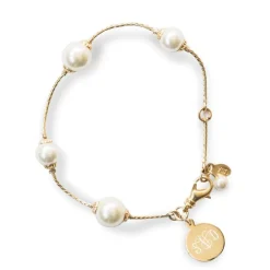 Hot Kiel James Patrick Pearlfection Monogram Bracelet--Class Of 2024