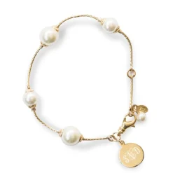 Hot Kiel James Patrick Pearlfection Monogram Bracelet