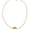 Kiel James Patrick Pearl Monogram Necklace
