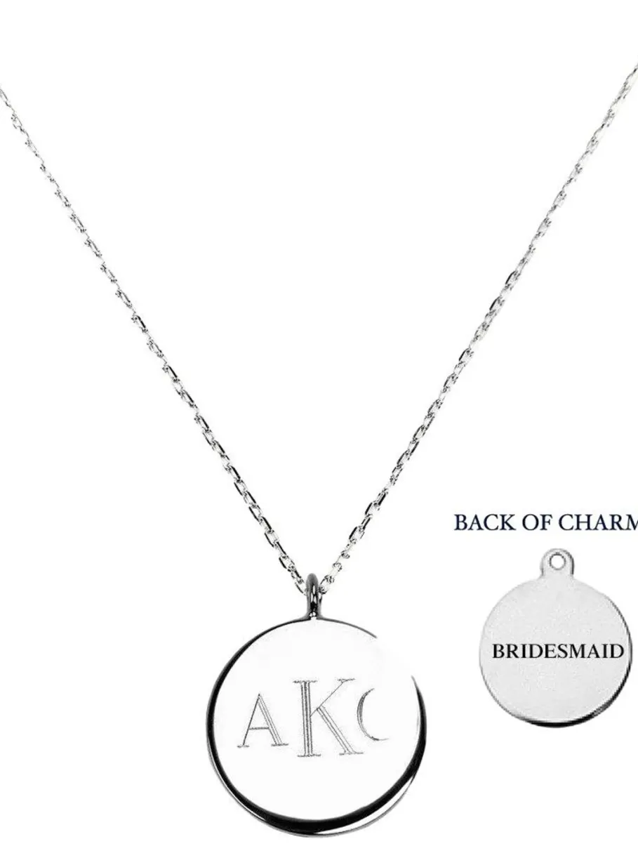 New Kiel James Patrick Silver Wedding Pendant